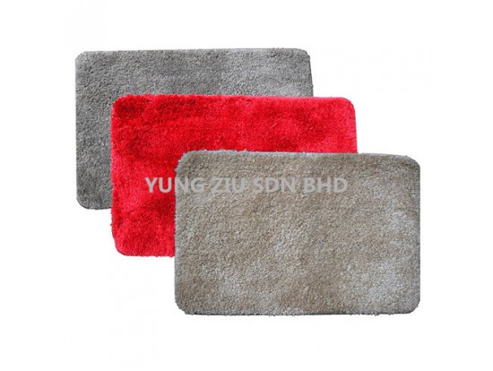 40*60CM MICROFIBER RUBBER BOTTOM DOOR MAT